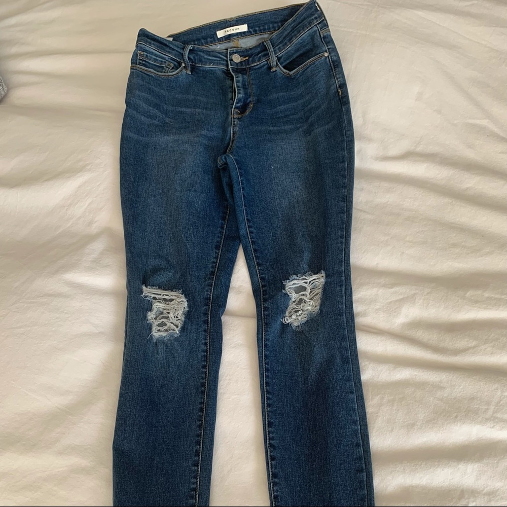 Pacsun high rise skinny jeans
